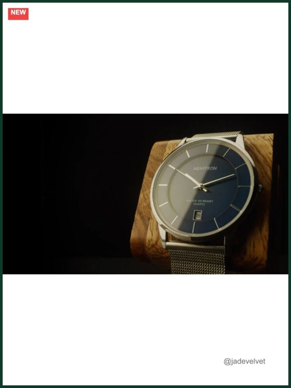 Women's Diamond-Accented Leather Strap Watch Quartz